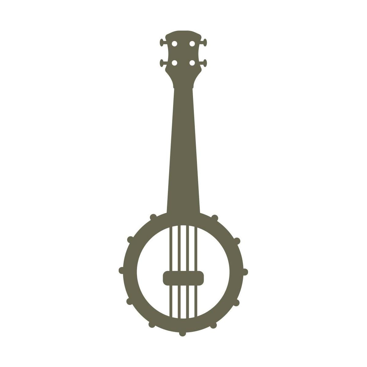 Banjo Delrin Leather Stamp