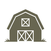Barn Delrin Leather Stamp