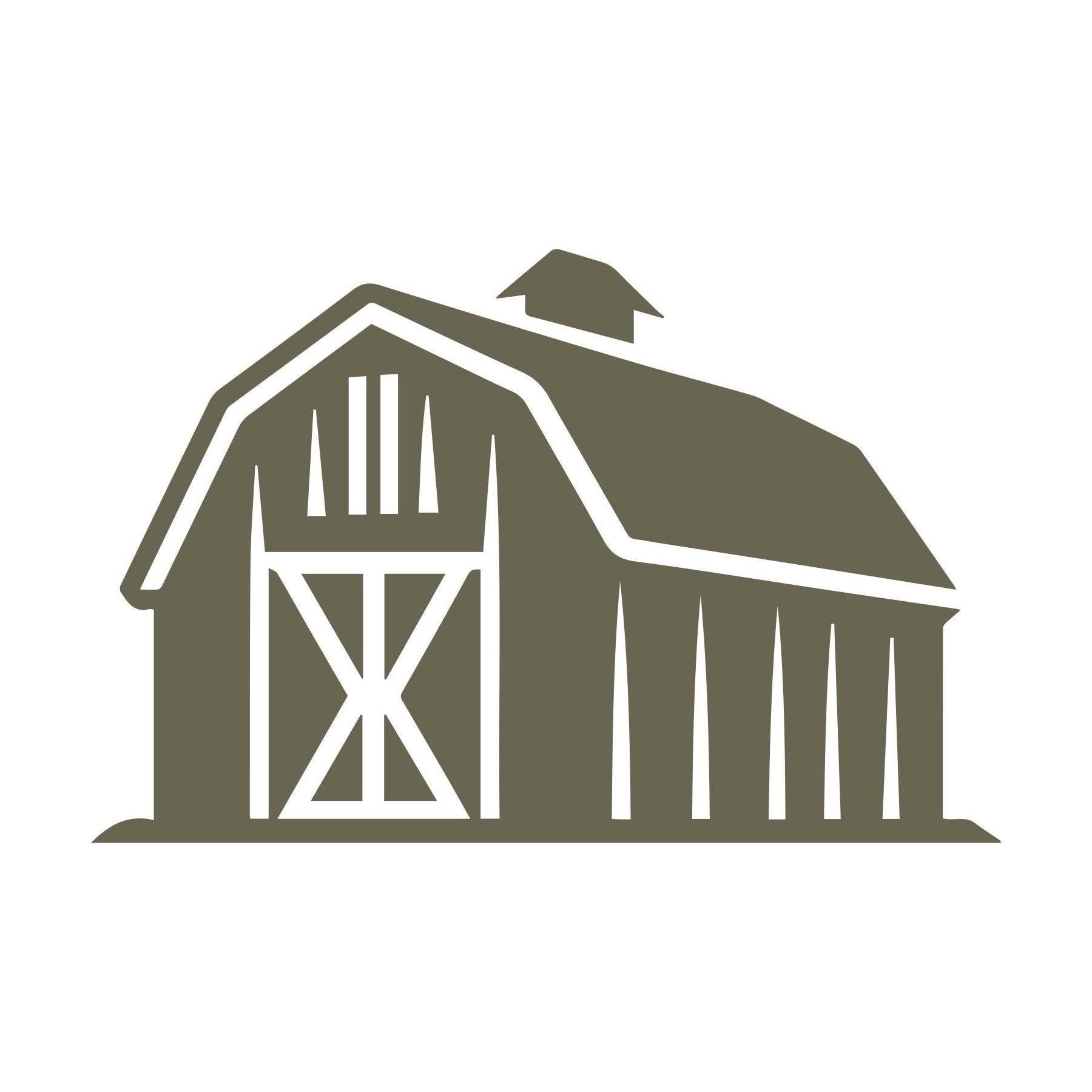 Barn Delrin Leather Stamp