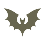 Bat Delrin Leather Stamp
