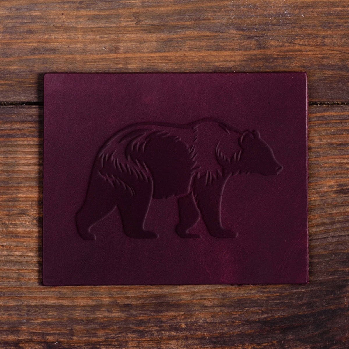 Bear Delrin Leather Stamp