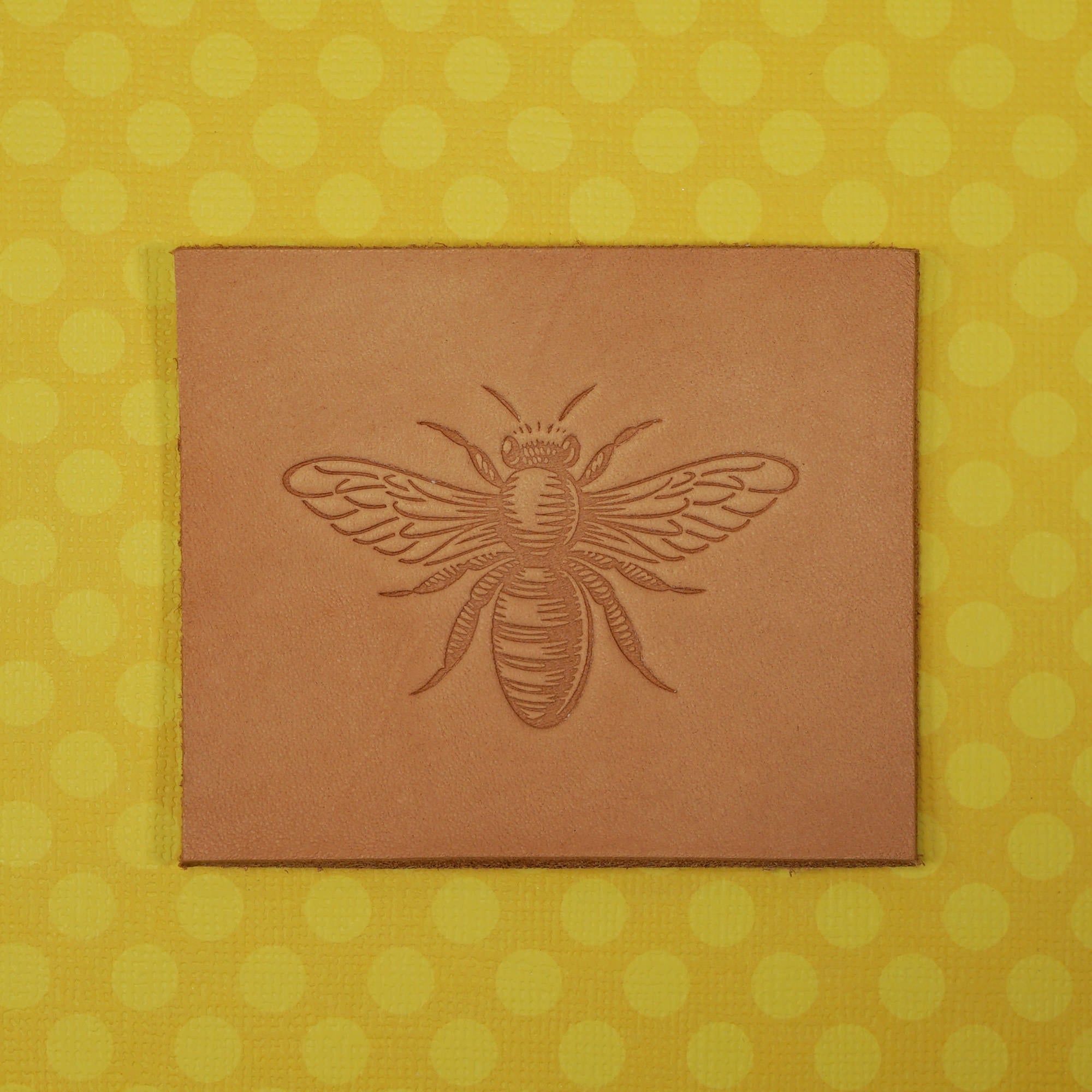 Bee Delrin Leather Stamp