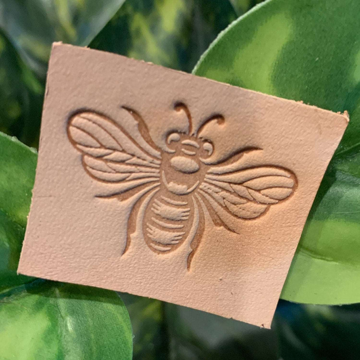 Bee Delrin Leather Stamp