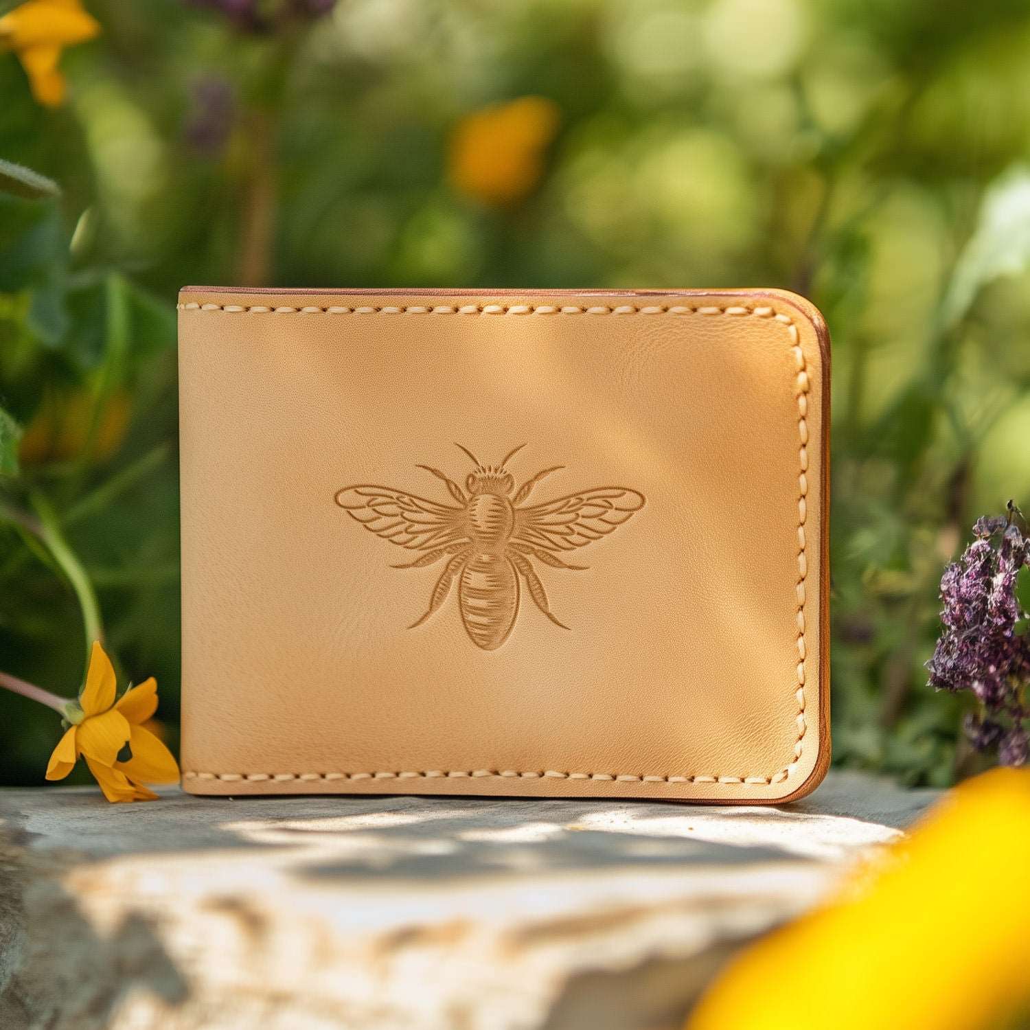 Bee Delrin Leather Stamp