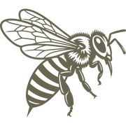 Bee Delrin Leather Stamp