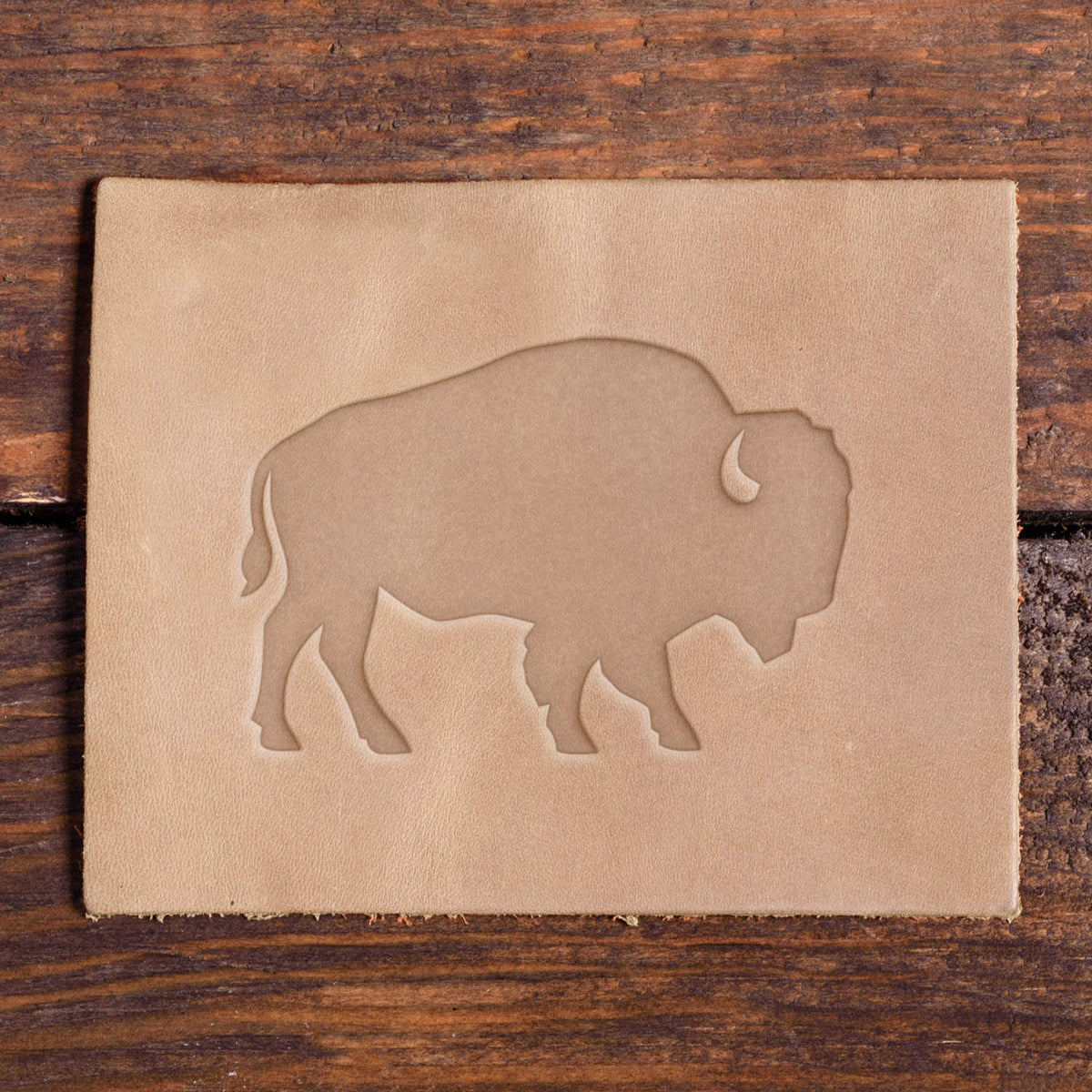 Buffalo Delrin Leather Stamp