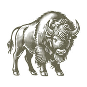 Bison Delrin Leather Stamp
