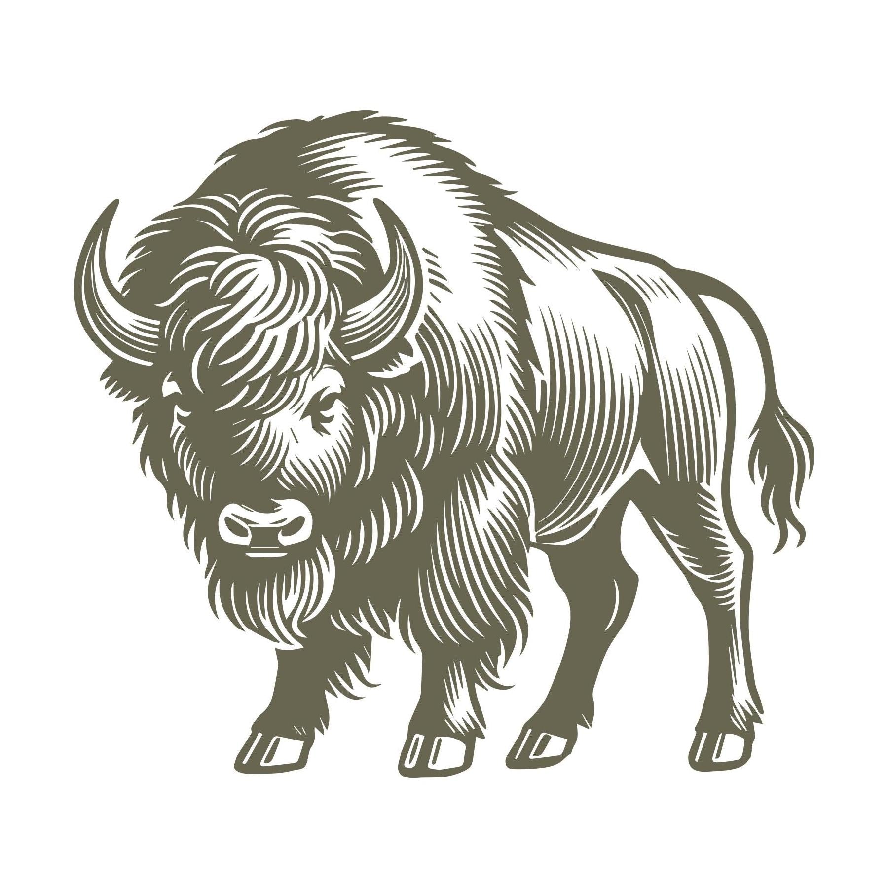 Bison Delrin Leather Stamp