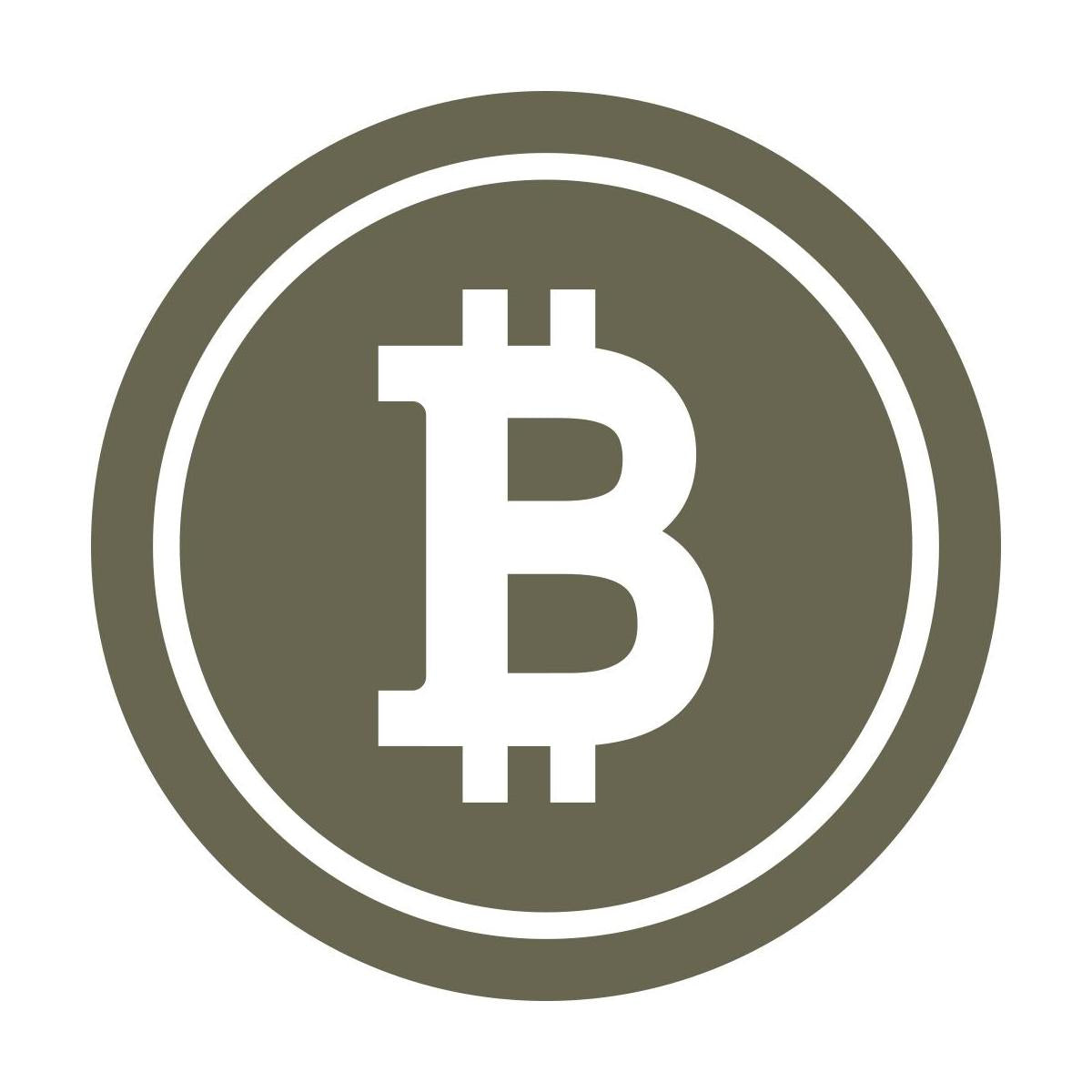 Bitcoin Delrin Leather Stamp