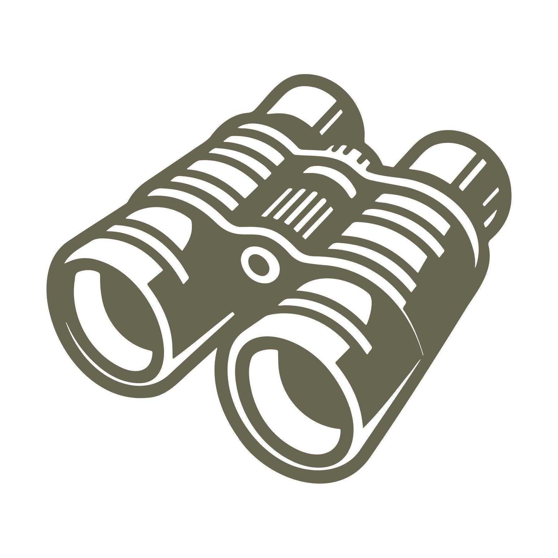 Binoculars Delrin Leather Stamp