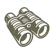 Binoculars Delrin Leather Stamp