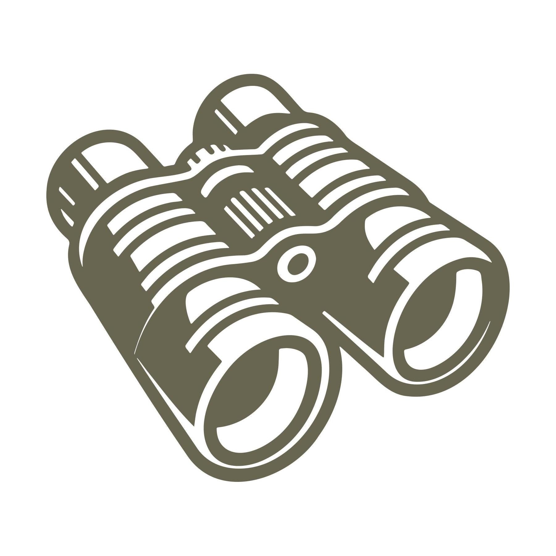 Binoculars Delrin Leather Stamp