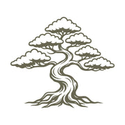 Bonsai Tree Delrin Leather Stamp