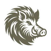 Boar Head Delrin Leather Stamp