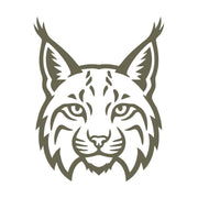 Bobcat Head Delrin Leather Stamp