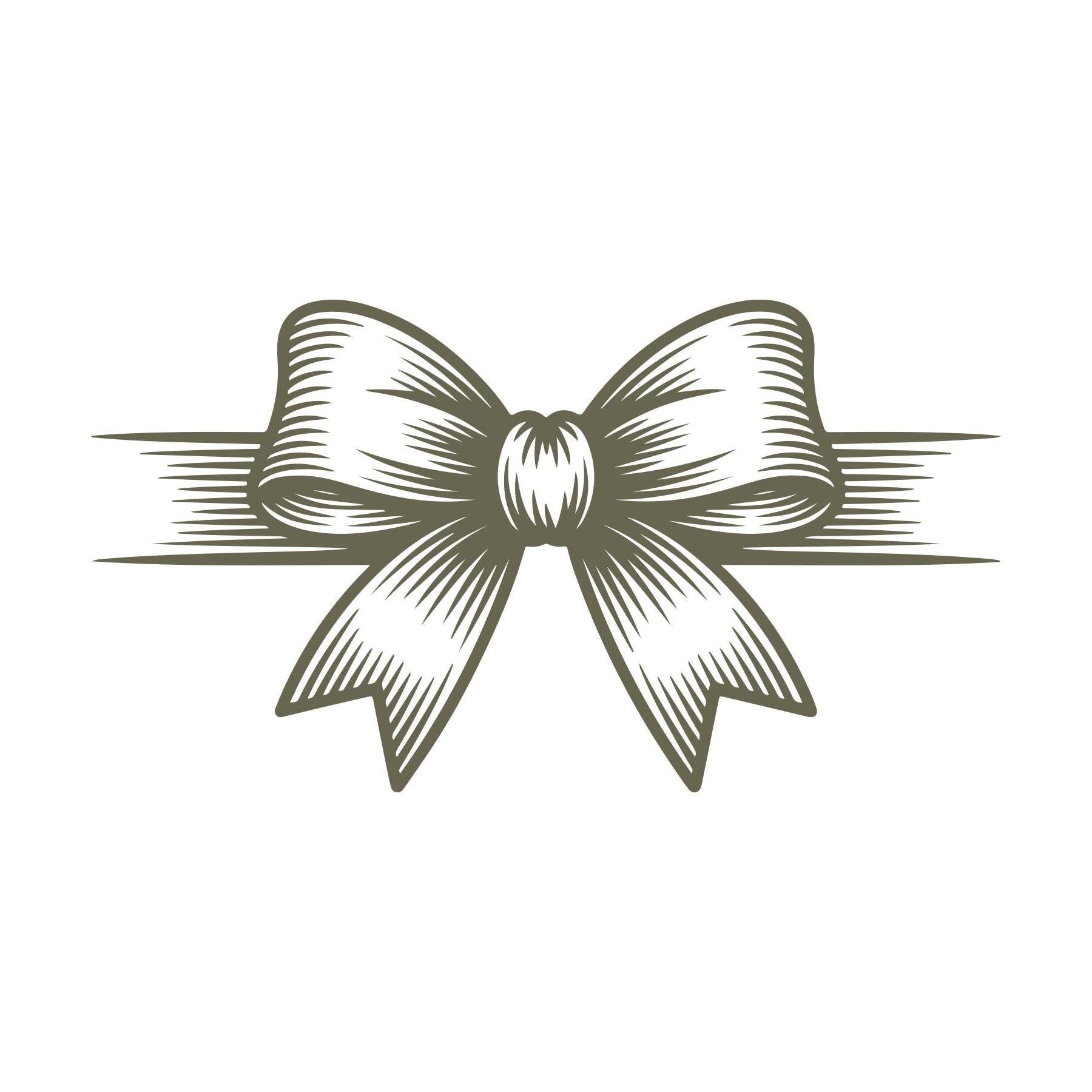 Bow Delrin Leather Stamp