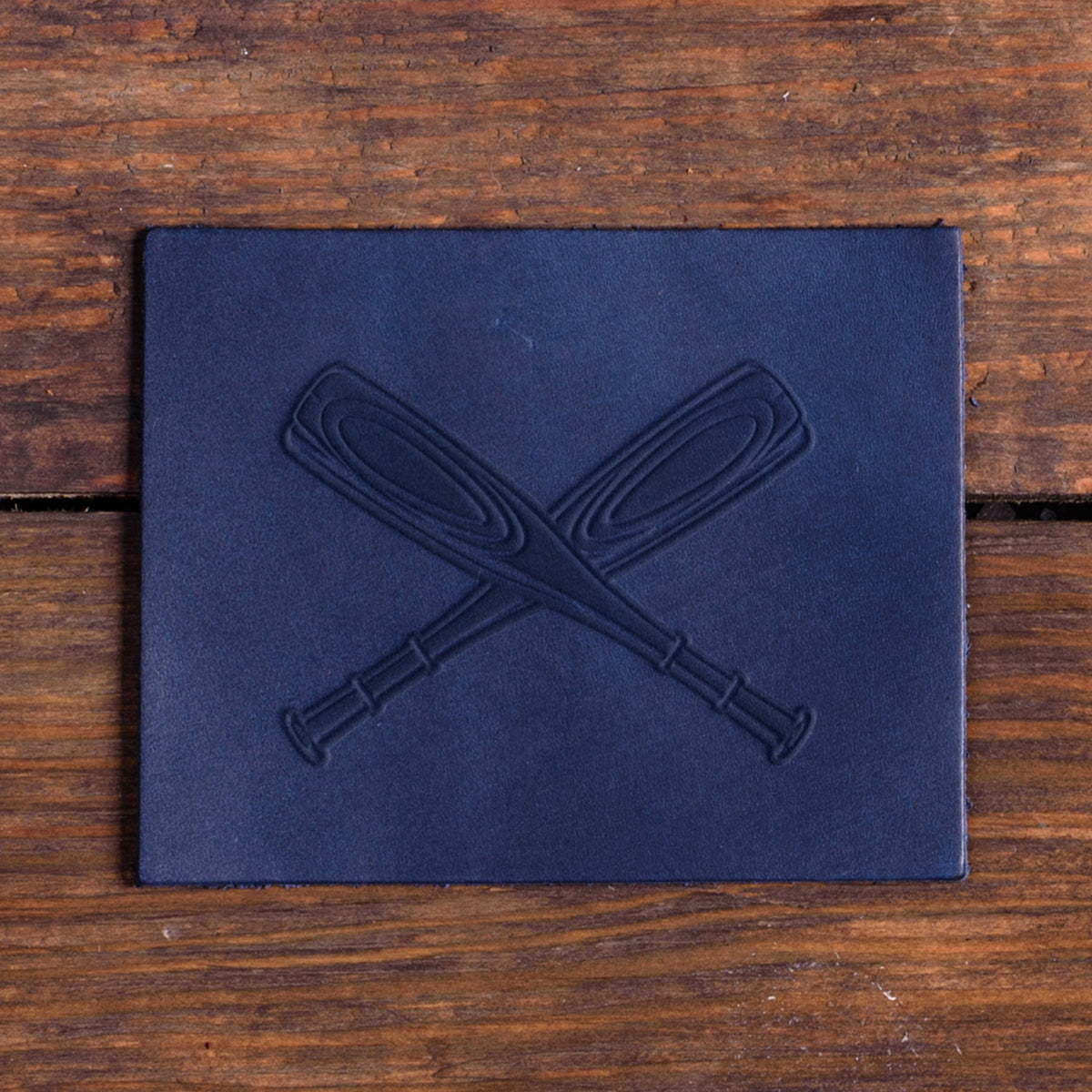 Baseball Bats Delrin Leather Stamp