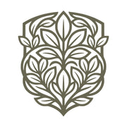Botanical Shield Delrin Leather Stamp