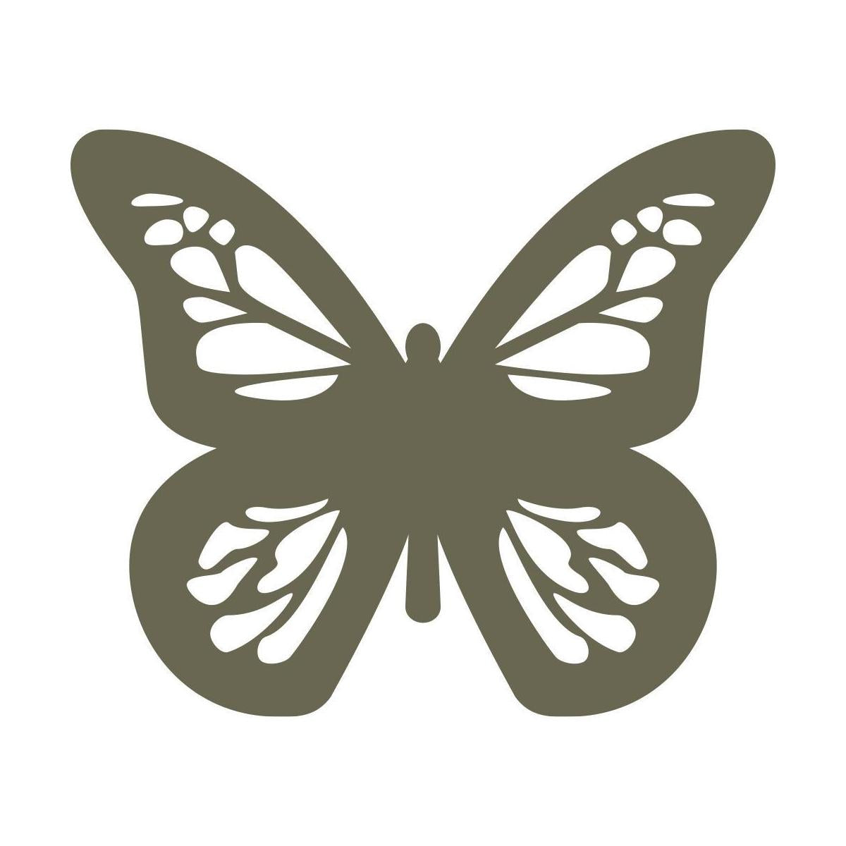 Monarch Butterfly Delrin Leather Stamp