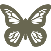 Monarch Butterfly Delrin Leather Stamp
