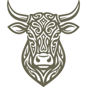 Bull Head Delrin Leather Stamp