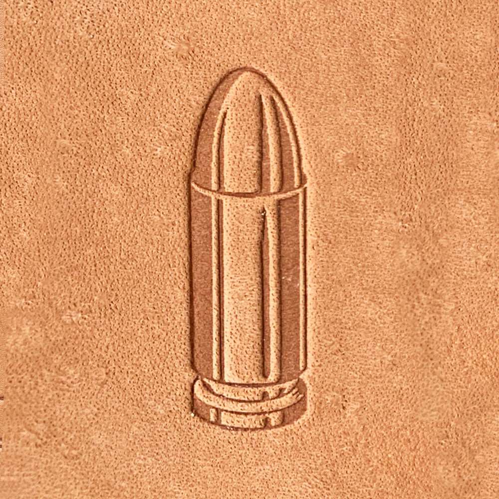 Bullet Delrin Leather Stamp