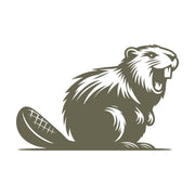 Beaver Delrin Leather Stamp