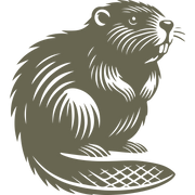 Beaver Delrin Leather Stamp