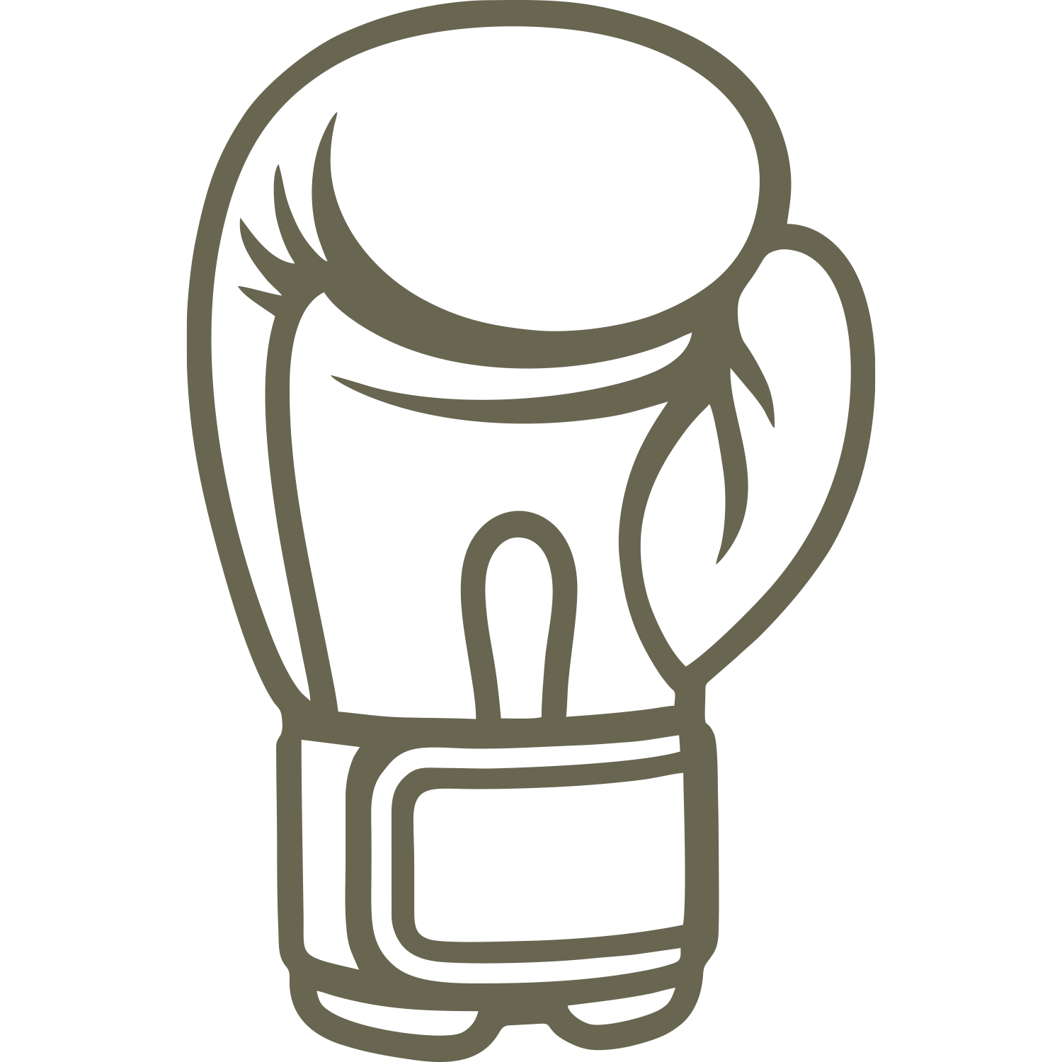 Boxing Gloves Delrin Leather Stamp