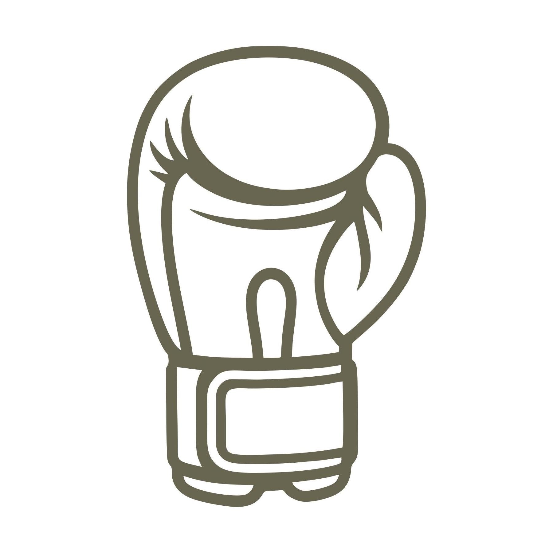 Boxing Gloves Delrin Leather Stamp