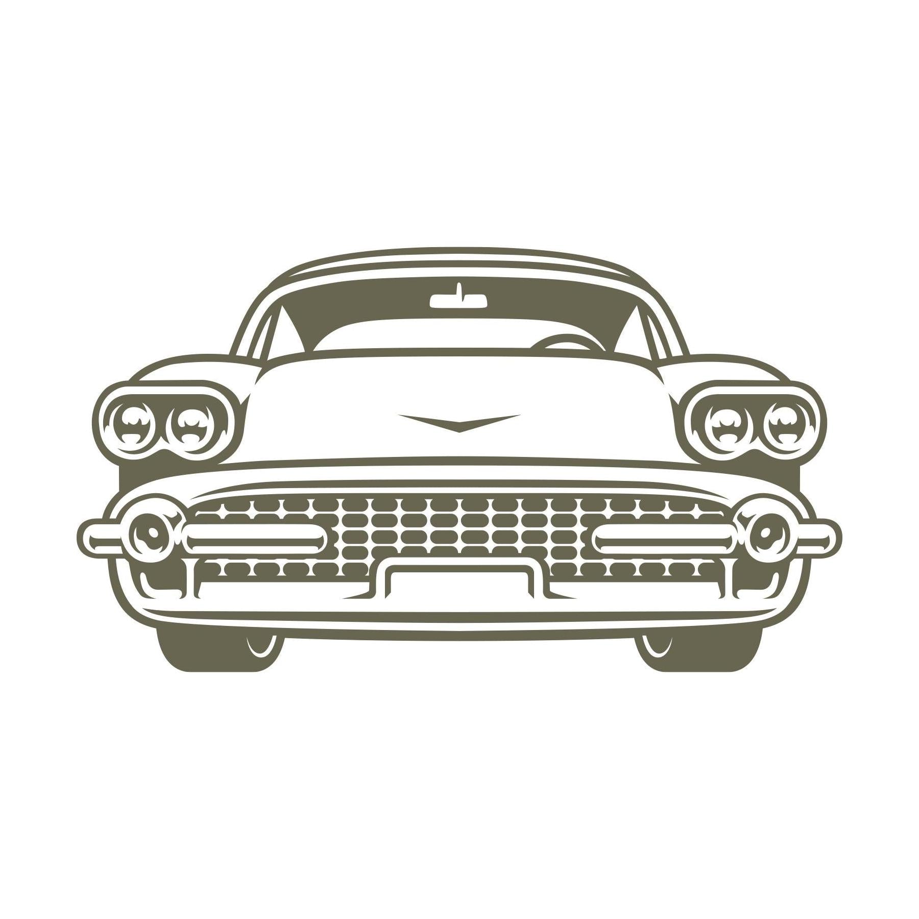 Classic Car Delrin Leather Stamp