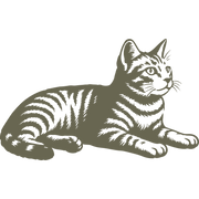 Tabby Cat Delrin Leather Stamp