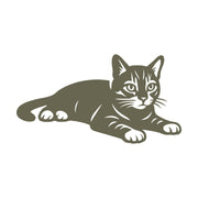 Cat Delrin Leather Stamp