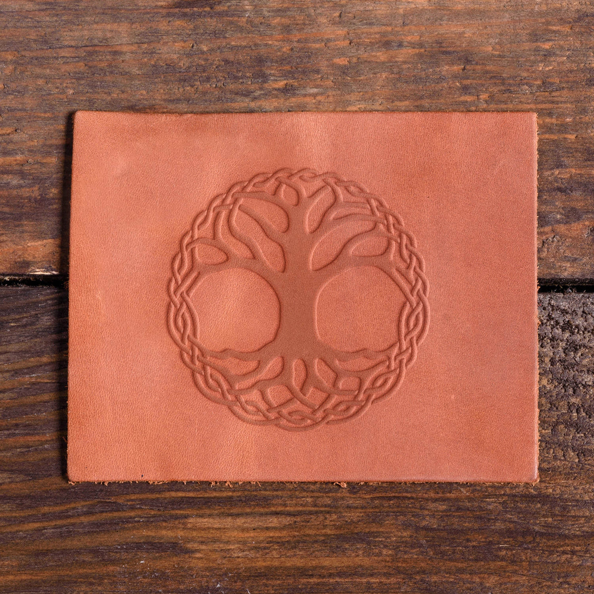 Celtic Tree Delrin Leather Stamp