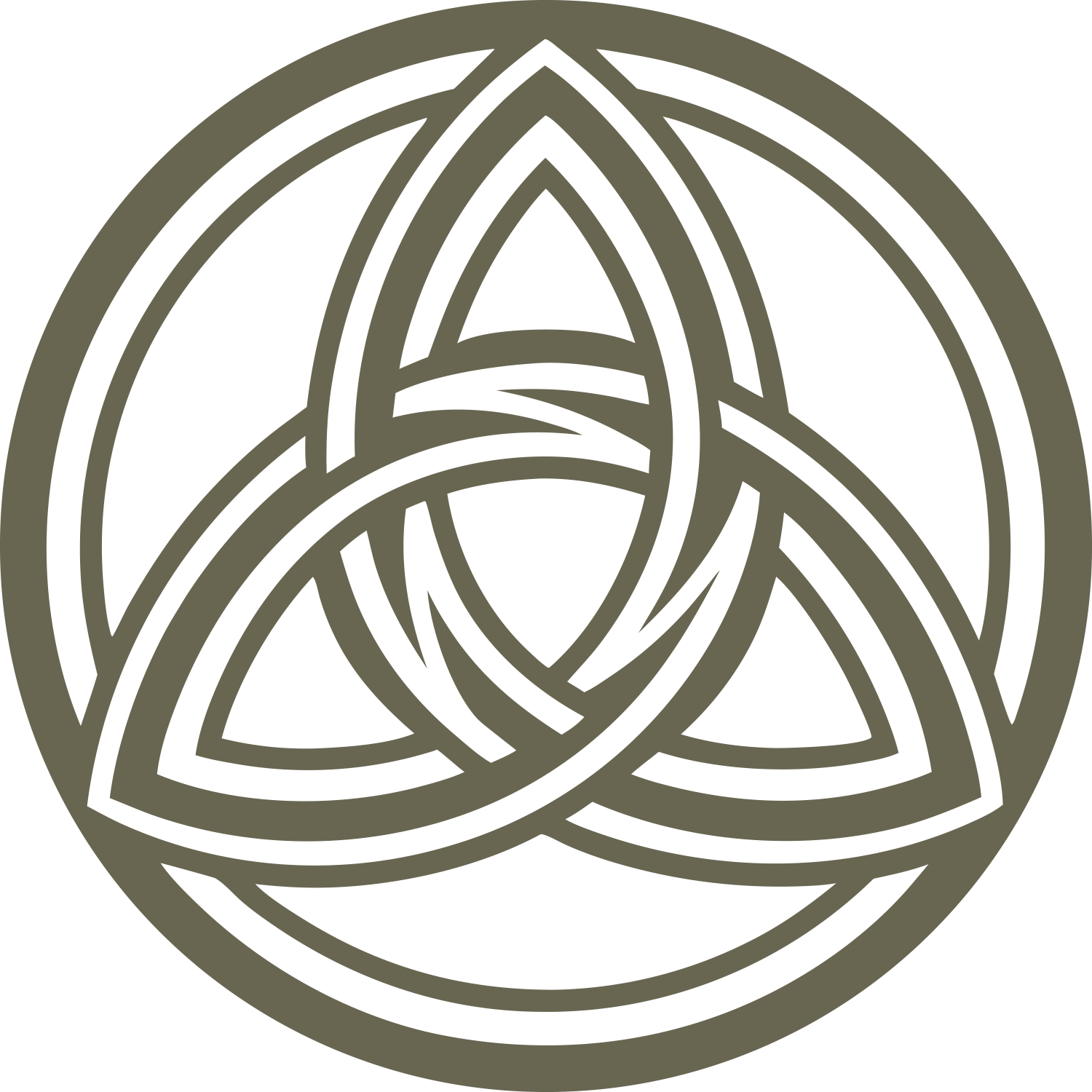 Celtic Trinity Knot Delrin Leather Stamp