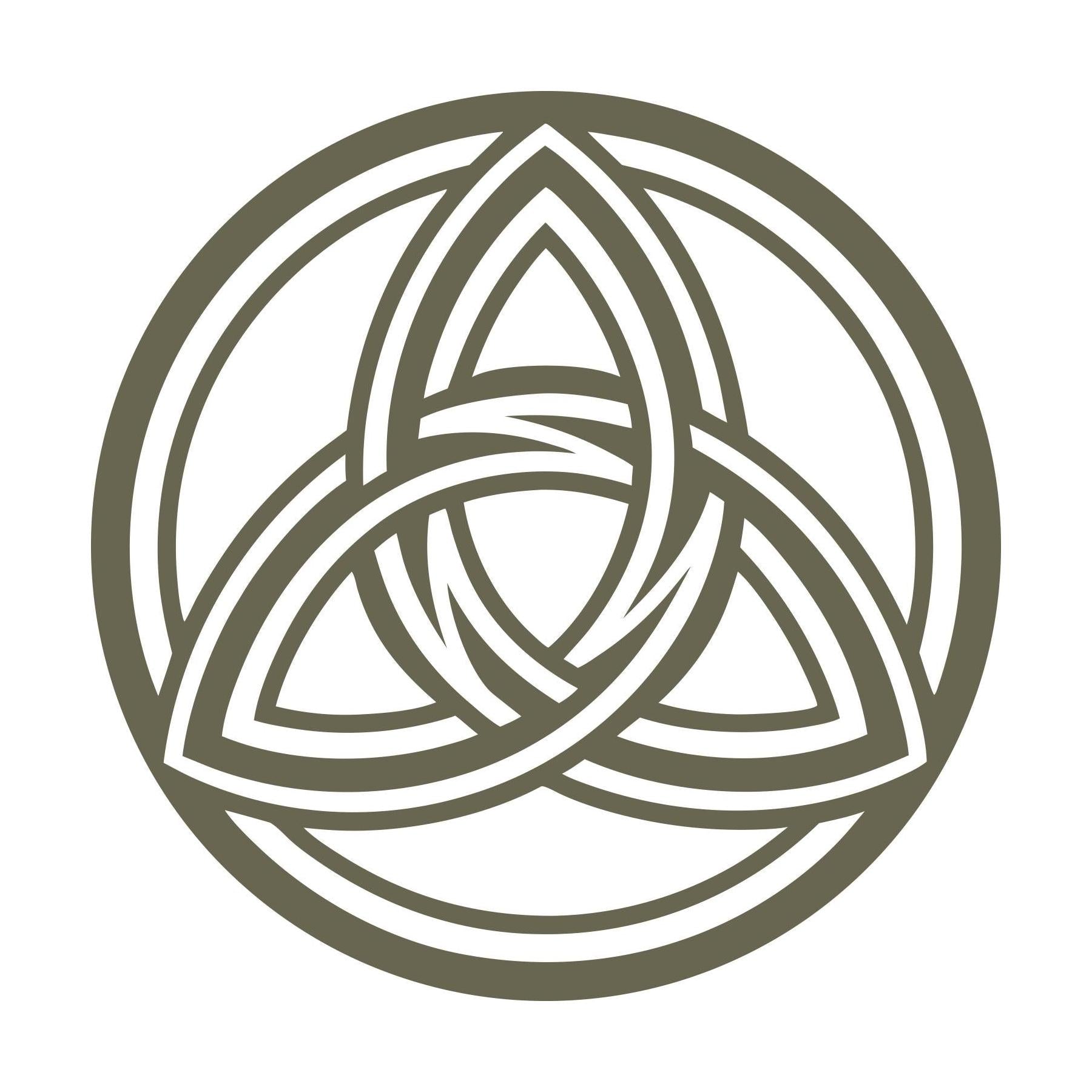 Celtic Trinity Knot Delrin Leather Stamp