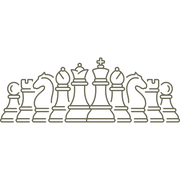 Chess Pieces Delrin Leather Stamp