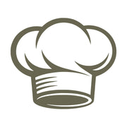 Chef Hat Delrin Leather Stamp