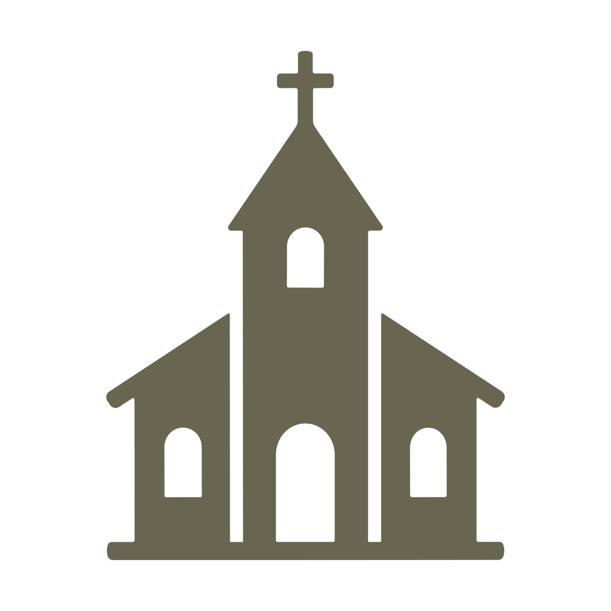 Church Delrin Leather Stamp