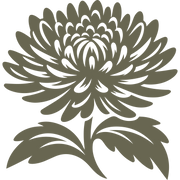 Chrysanthemum Delrin Leather Stamp