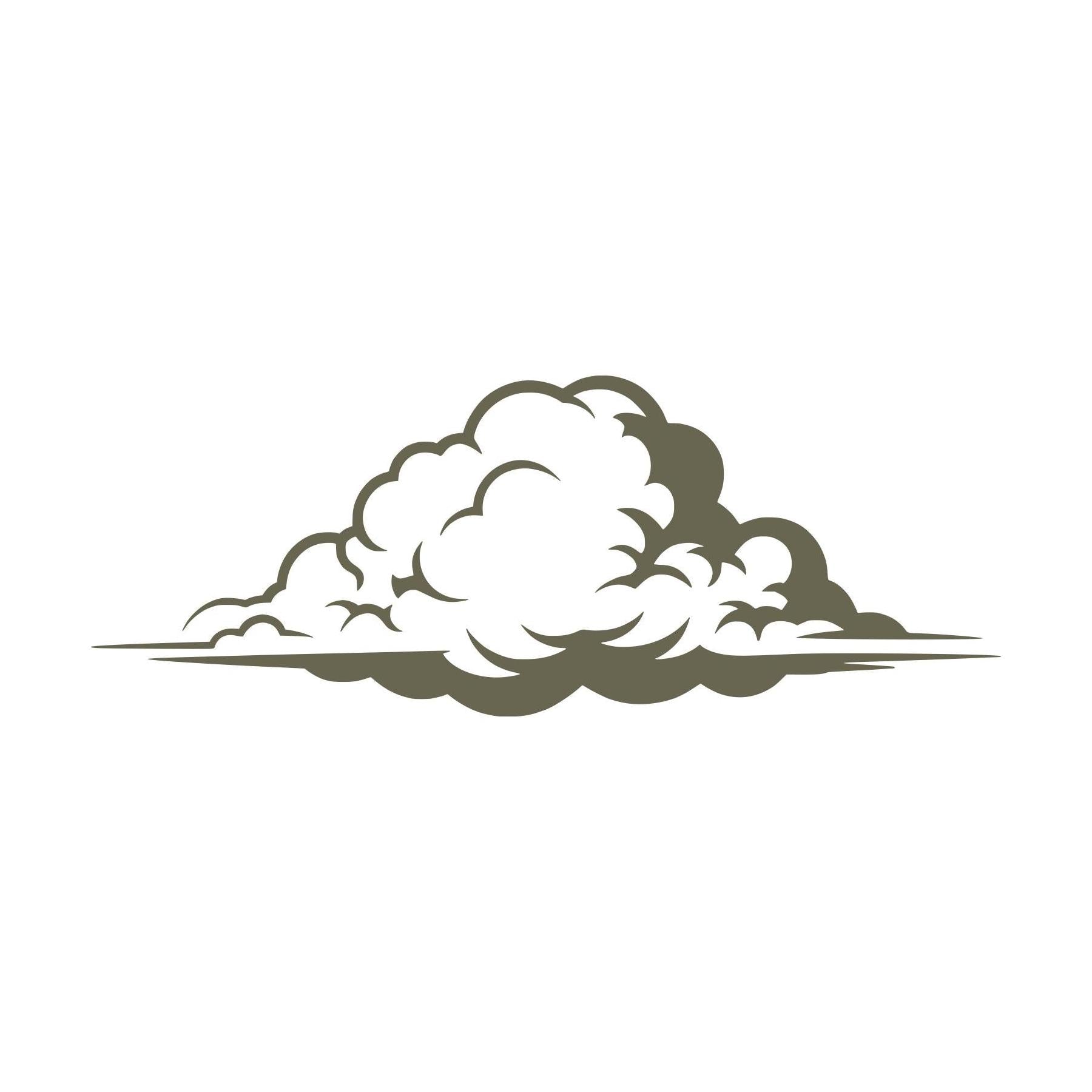 Cloud Delrin Leather Stamp
