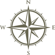 Detailed compass rose design, made for a Delrin leather stamp—great for nautical, travel, or adventure-themed leather goods.