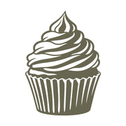 Cupcake Delrin Leather Stamp