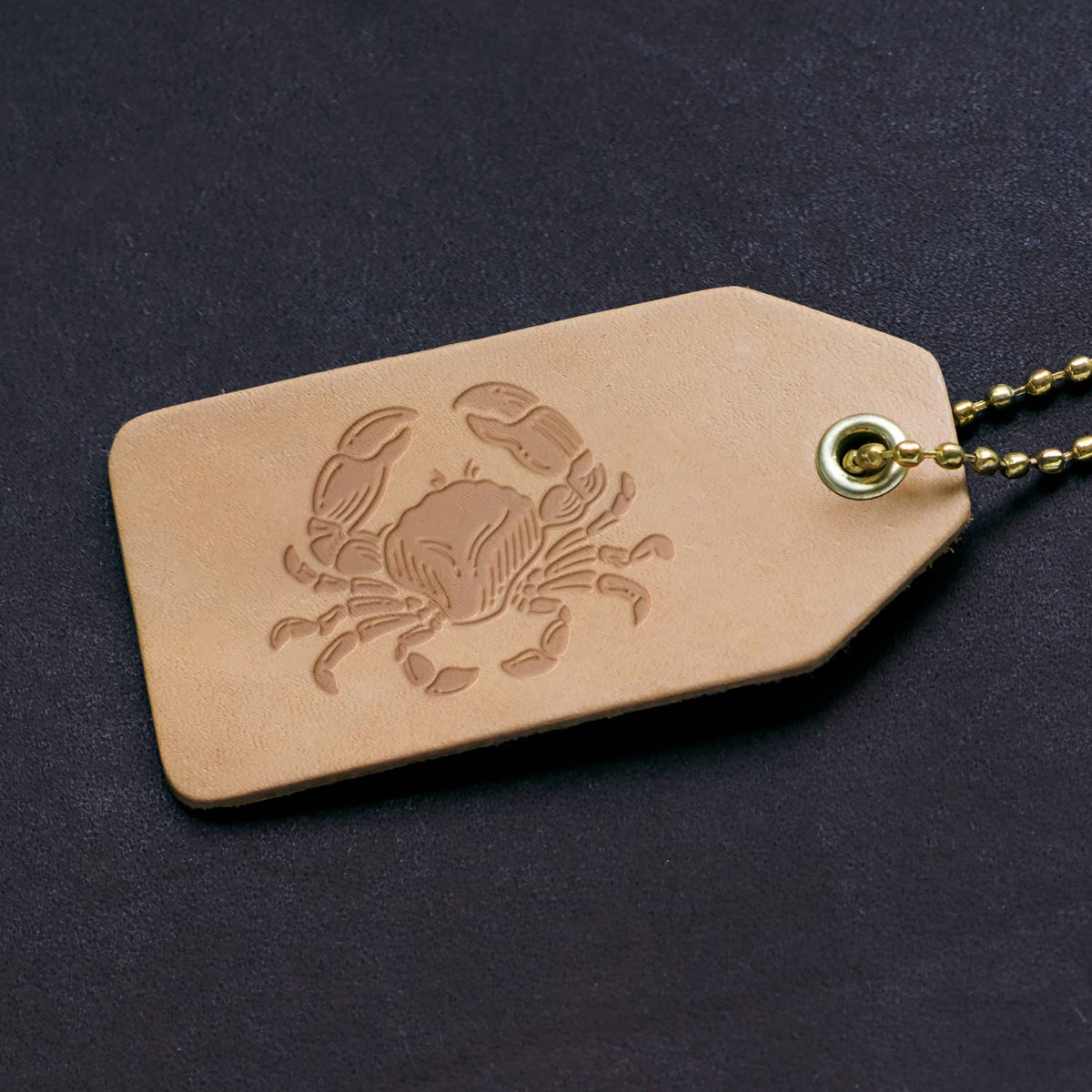 Crab Delrin Leather Stamp