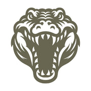 Crocodile Head Delrin Leather Stamp