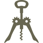 Wine Corkscrew Delrin Leather Stamp