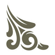 Flourish Corner Delrin Leather Stamp