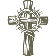 Religious Cross Delrin Leather Stamp