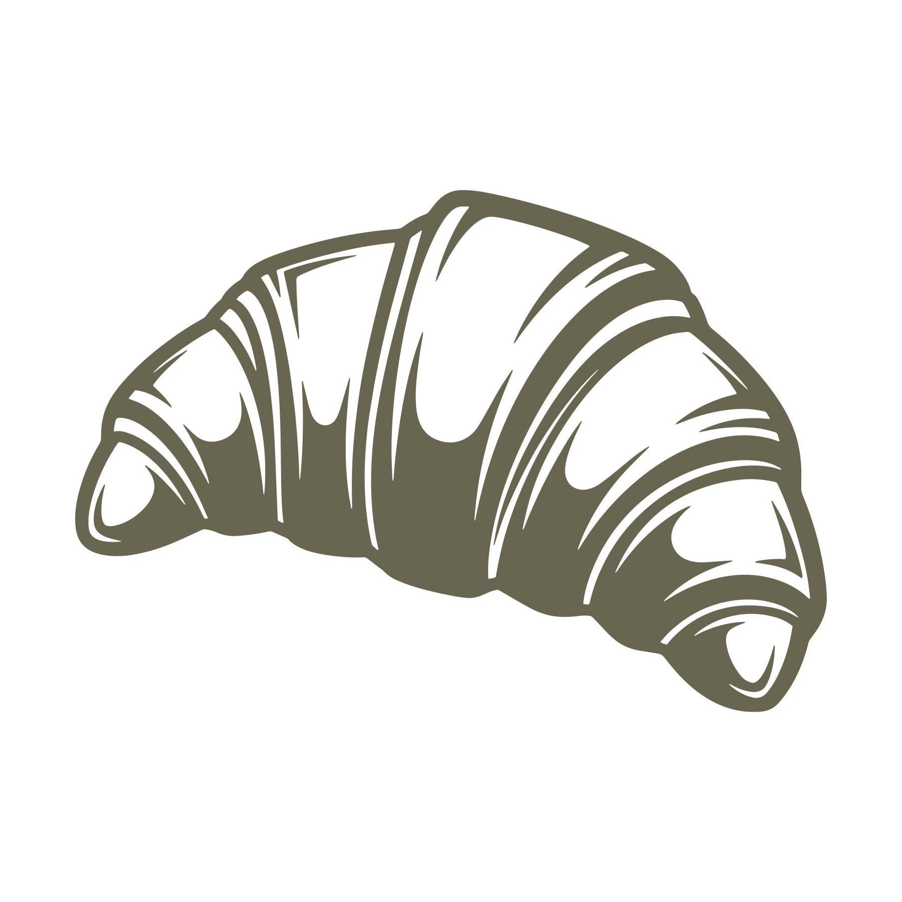 Croissant Delrin Leather Stamp