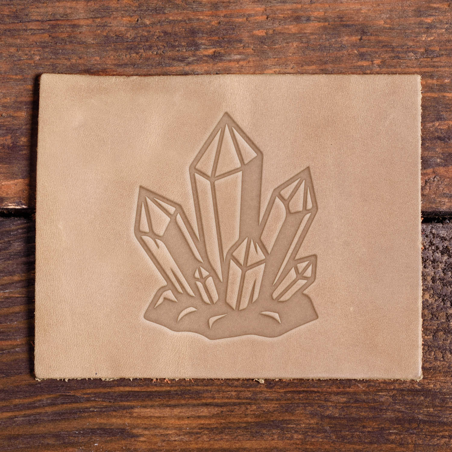 Crystals Delrin Leather Stamp